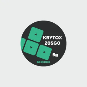 Krytox 205g0 5g in a jar container