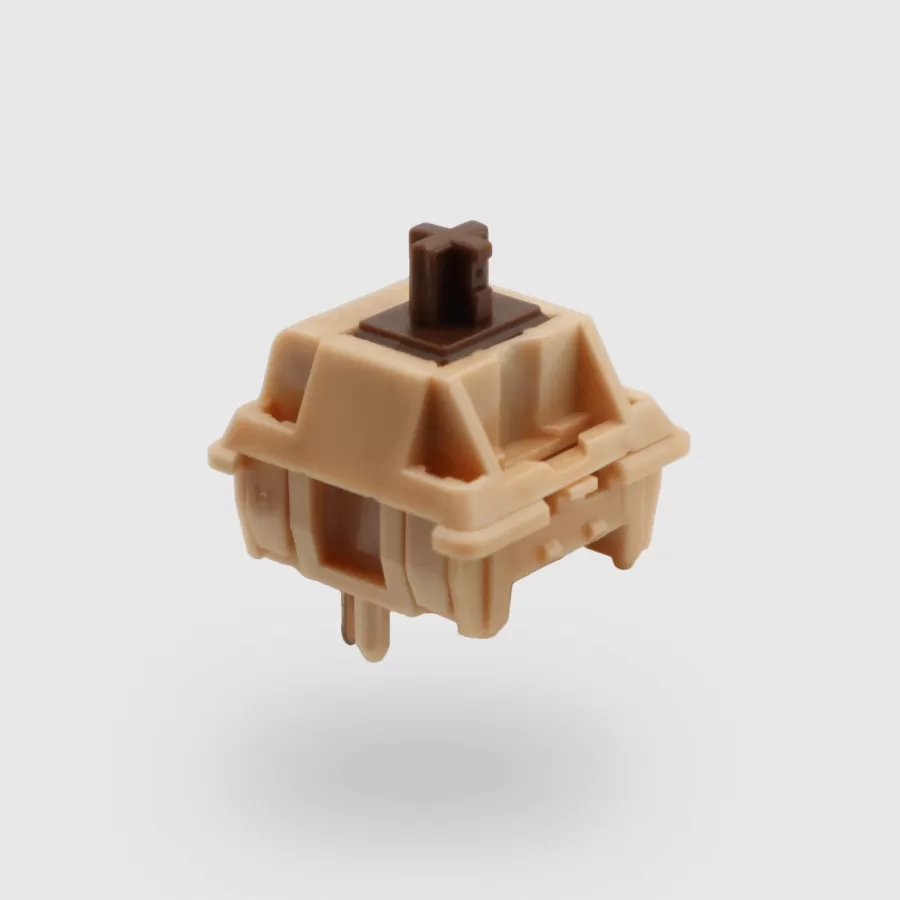 mechanical keyboard switch called tecsee coffee chip ice cream