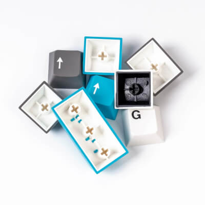 Keychron Double-Shot PBT Cherry Profile Keycaps (Some Keys Missing ...