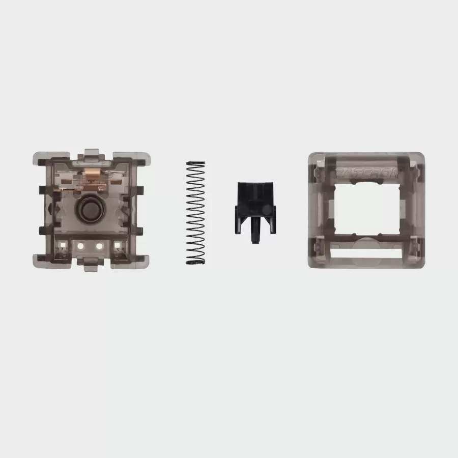 The inside of a gateron box ink black mechanical keyboard switch