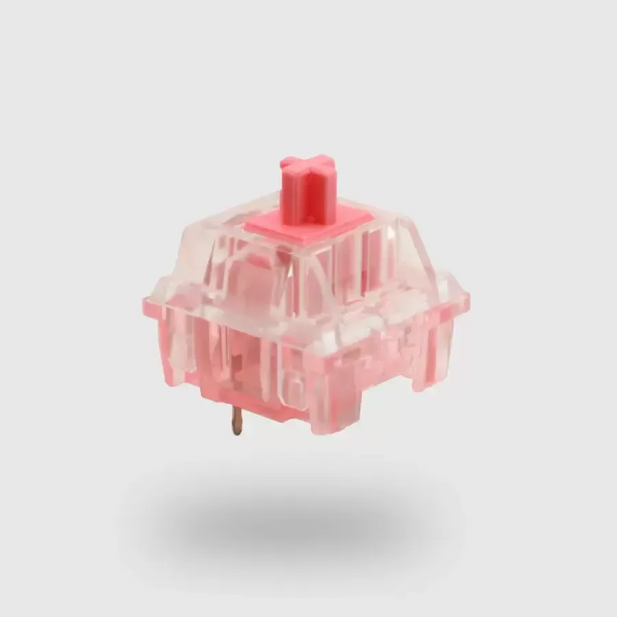 mechanical keyboard switch called ktt strawberry